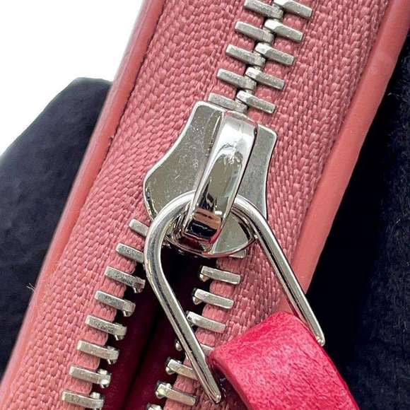 Louis Vuitton Long Wallet Zippy Lock Me Calf Leather - Picture 13 of 15